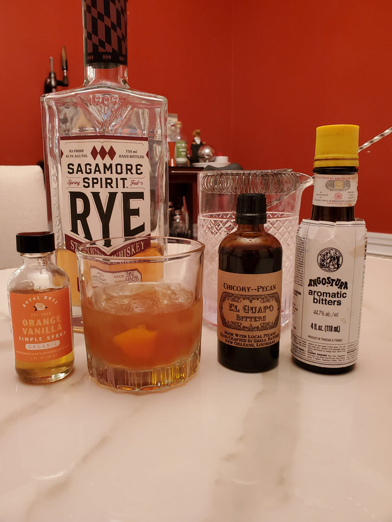 Sagamorange Vanilla Old Fashioned