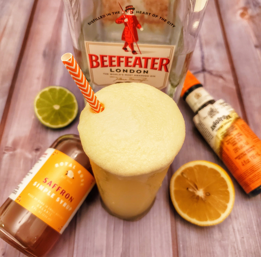 Saffron Gin Fizz