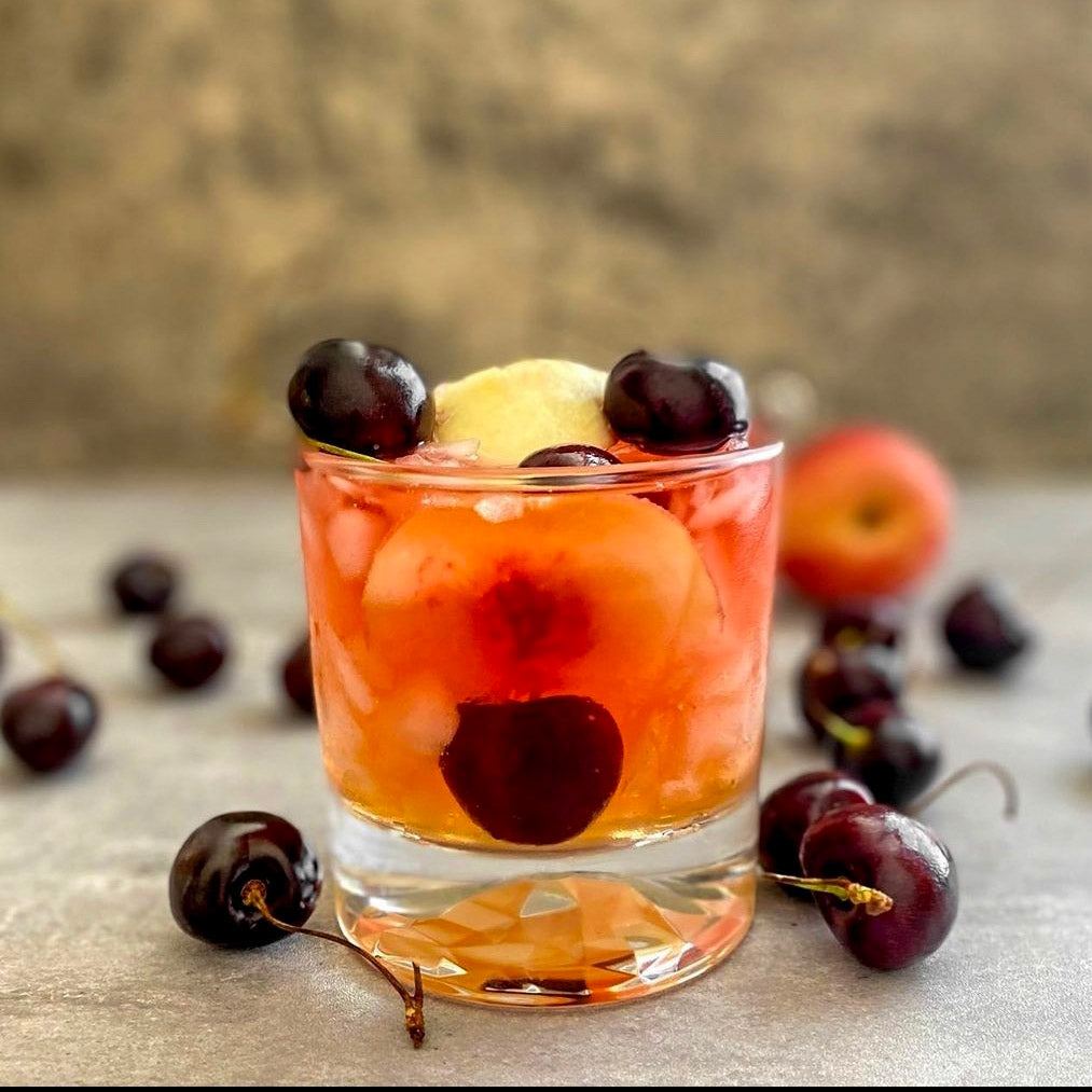 Cherry Peach Toddy