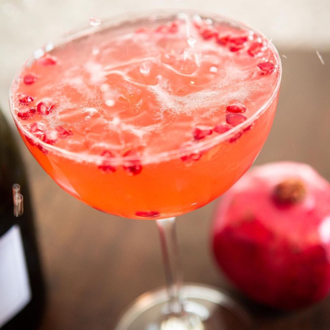 Cranberry Pomegranate Sparkler