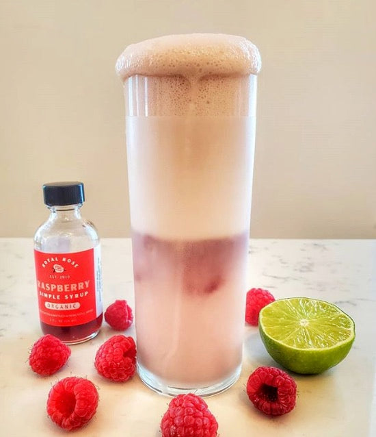 Raspberry Lime Fizz